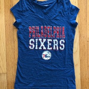 Sixers Distressed T-Shirt